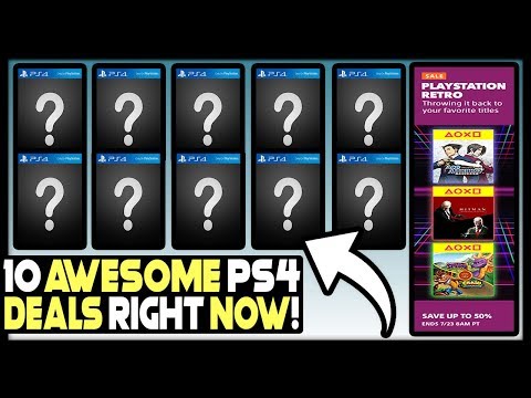 10 AWESOME PSN PS4 GAME DEALS AVAILABLE RIGHT NOW!