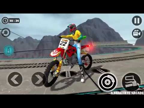 Impossible Motor Bike Tracks: All Motors Unlocked - Android GamePlay 2019