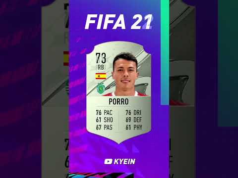 Pedro Porro - FIFA Evolution (FIFA 19 - FIFA 23)