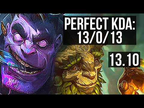 MUNDO vs IVERN (JNG) | 13/0/13, Quadra, Legendary | KR Master | 13.10