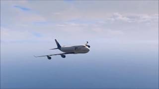 ジャンボ機でロスサントス上空を飛行 Sky High