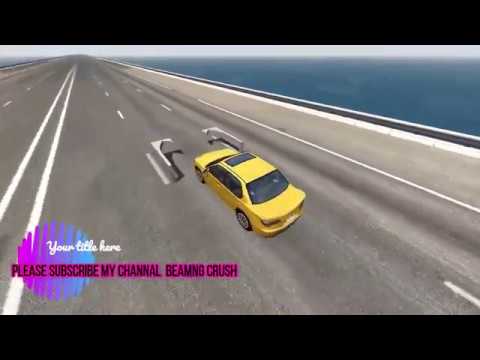 High Speed Testing 100+ Consecutive Speed Bumps BeamNG DRIVE