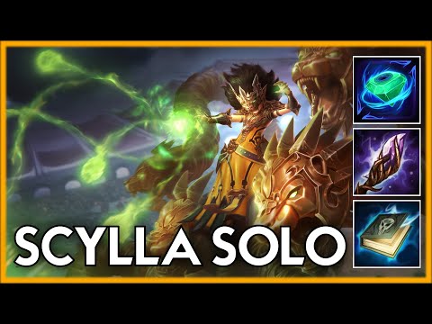 TEACHING PEGON HOW TO PLAY SCYLLA - GM SPL Solo Lane Ranked Conquest