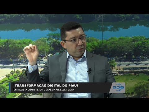 Ellen Gera (Diretor-Geral da ATI) fala sobre transformação digital do Piauí 27 03 2023