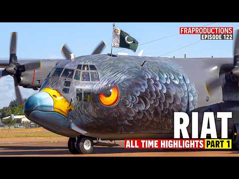 ROYAL INTERNATIONAL AIR TATTOO: Best of MILITARY Aviation Highlights
