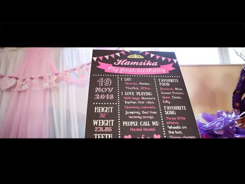 Hamsika's 1st Birthday Celebrations |  FPS Events London  -  HD