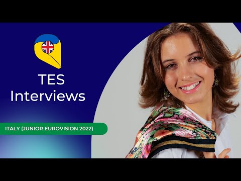 TES Interviews: Chanel Dilecta (Junior Eurovision 2022 - Italy)