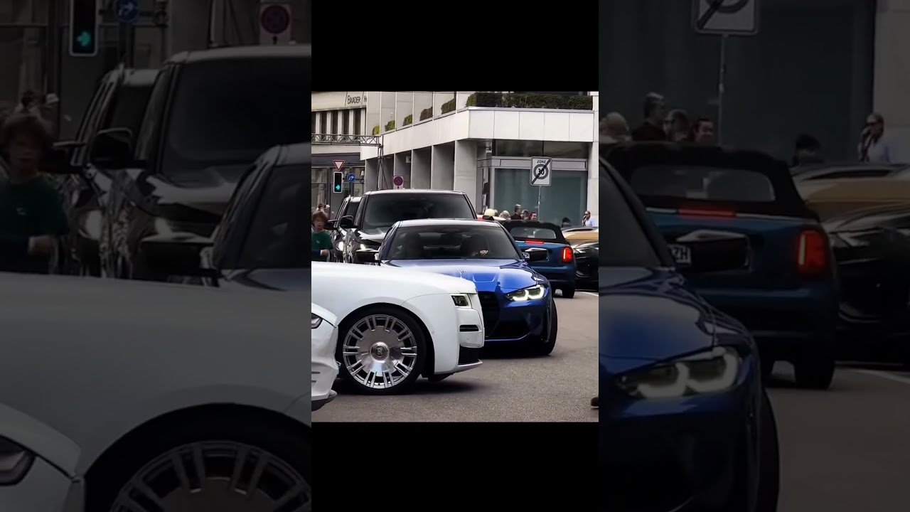 both are 🔥 #bmw #rollsroyce #bmwm #luxury #sportscar #car #cars #shorts