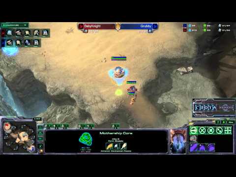 BabyKnight P vs Grubby P   G1   StarCraft 2   SC2010
