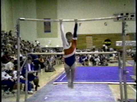 Julie Walsh Uneven Bars 1983 NCAA Regionals.mpg