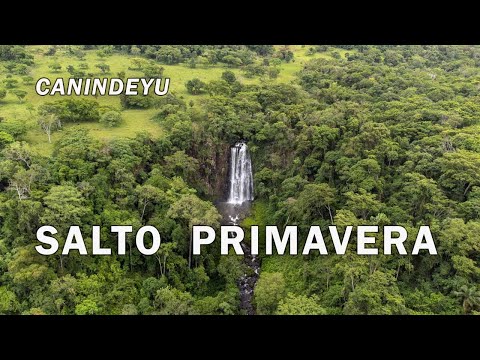 SALTO PRIMAVERA, un salto poco conocido en el departamento de Canindeyu - Itanará, Paraguay.