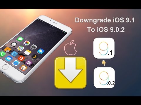(How to) Downgrade iOS 9.1 to iOS 9.0.2 Full Tutorial 2015