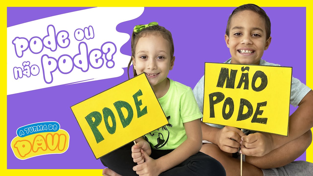 PODE OU NÃO PODE? - REGRAS DE CONVIVÊNCIA, COMBINADOS E BOAS MANEIRAS.