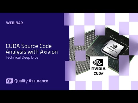 CUDA Source Code Analysis with Axivion