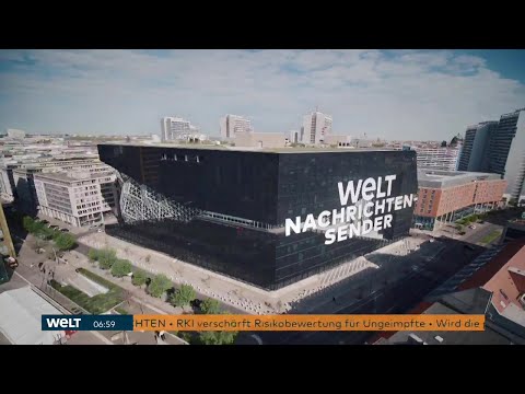 WELT Nachrichten Intro - Version 6 (seit Oktober 2021) mit Wetter im neuen Studio