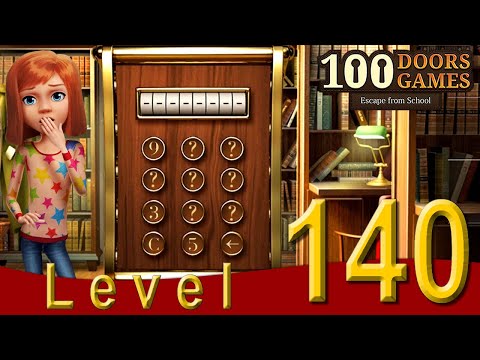 JOGO ESCAPE FROM SCHOOL - 100 DOORS GAMES | 100 PORTAS LEVEL 140 PASSO A PASSO | LVL 140 WALKTHROUGH