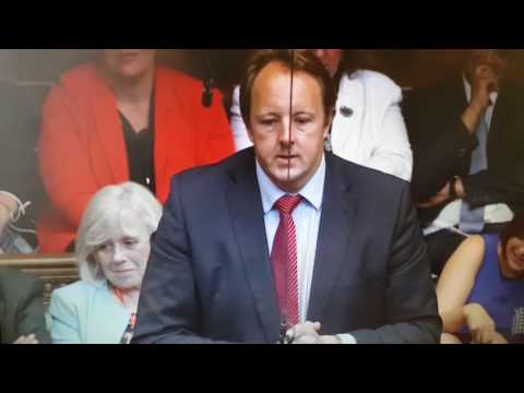 Toby Perkins MP intervention during the Queens Speech debate - 21st June 2017