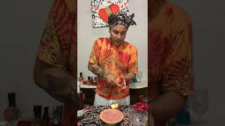 Oferenda para pombo gira dama da noite.