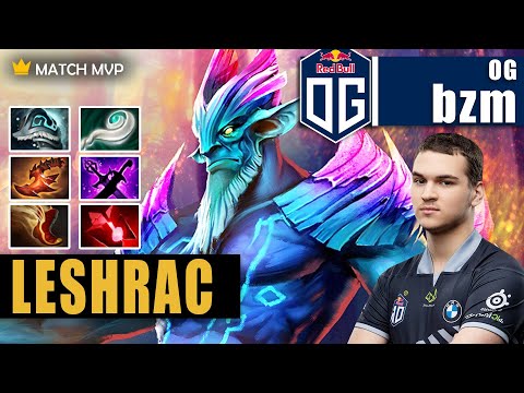 Leshrac Mid | OG.bzm | BLOODSTONE IS A MUST BUY FOR LESHRAC 22 KILLS WTF | 7.32c Gameplay Highlight