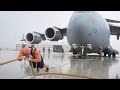 Man Pulls Enormous Plane