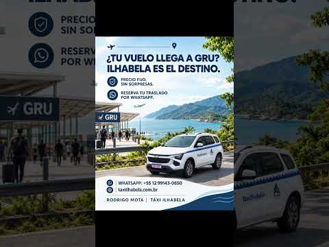 ¿Llegas a GRU y viajas hacia Ilhabela?