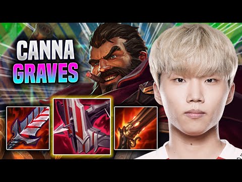 CANNA IS A GOD WITH GRAVES! - NS Canna Plays Graves TOP vs Rakan! | Season 2022