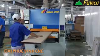 FUVICO. MÁY CHÀ NHÁM THÙNG 9 tấc SYC-3760RP Sherngyuan Đài Loan giá tốt nhất thị trường VN 2020