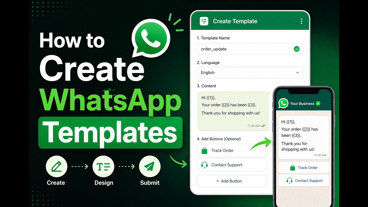 How to create Whatsapp templates