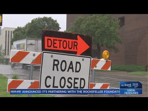 I 70 Construction Through Topeka