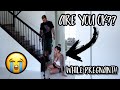 FALLING DOWN THE STAIRS