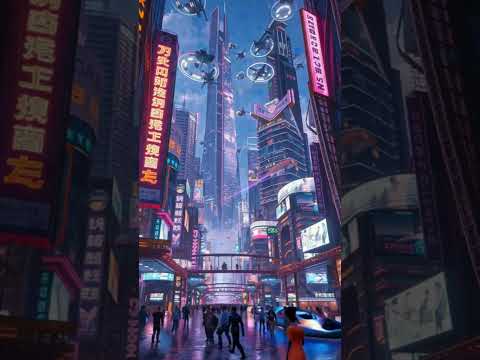 digital city 🌆💤👏🏻#digitalart #city #ai