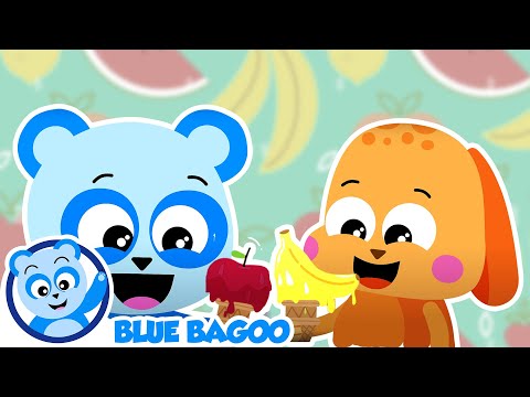Apples and Bananas | The Mimbles on Blue Bagoo – English Kids Songs & Nursery Rhymes