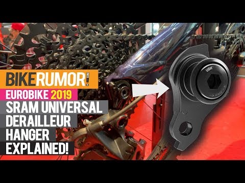 SRAM's Universal Derailleur Hanger concept explained