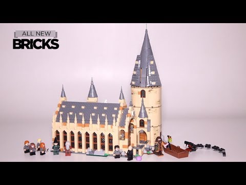 Lego Harry Potter 75954 Hogwarts Great Hall Speed Build