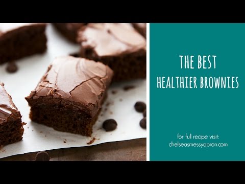 The BEST Healthier Brownies