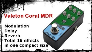 Video thumbnail for Valeton MDR Review by RobzFreakGuitar