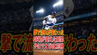 【速報】大谷翔平、完璧な一撃で球場騒然！試合の流れを変えた衝撃のホームランに世界中が熱狂！【MLB最新ニュース】 #shoheiohtani#mlbb