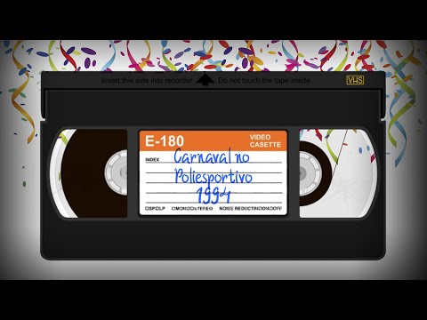 Acervo de VHS - Carnaval no Poliesportivo 1994