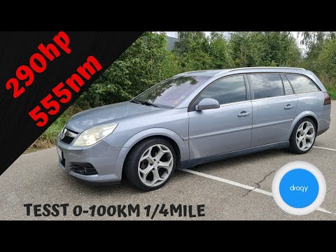 Opel Vectra C 1.9CDTI | 290hp 550nm | 🤯🤯🤯 Dragy Test