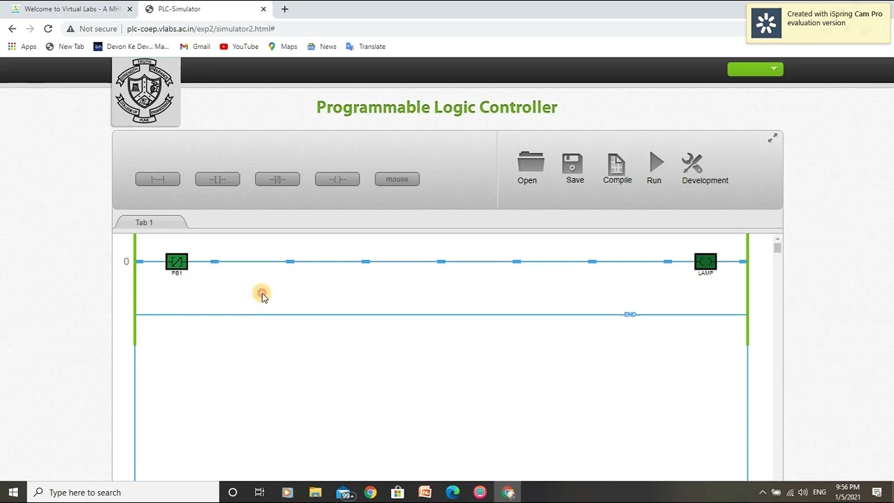 PLC Ladder logic implementation of logic gates
