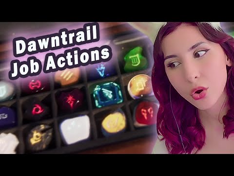 AvyCatte Reacts To Dawntrail Job Action Trailer
