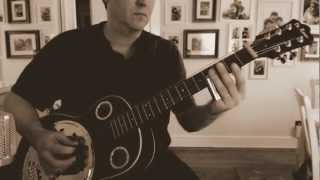 "Norwegian Wood" on slide guitar....