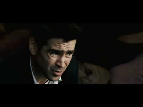 In Bruges trailer close-up: a quiet beat between hitmen, scored like a fragile lullaby