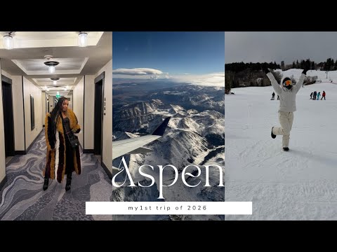 Travel Vlog: Come To Aspen With Me!!!🗻🏂❄️
