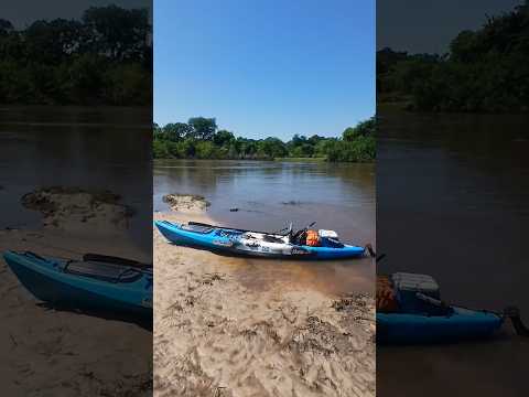 TRAVESIA EN KAYAK RIO EMPEDRADO CORRIENTES 🚣🏻🎣 #pesca #kayak #corrientes #argentina