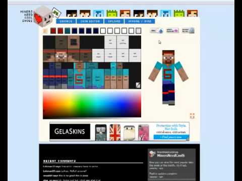 comment prendre un skin minecraft