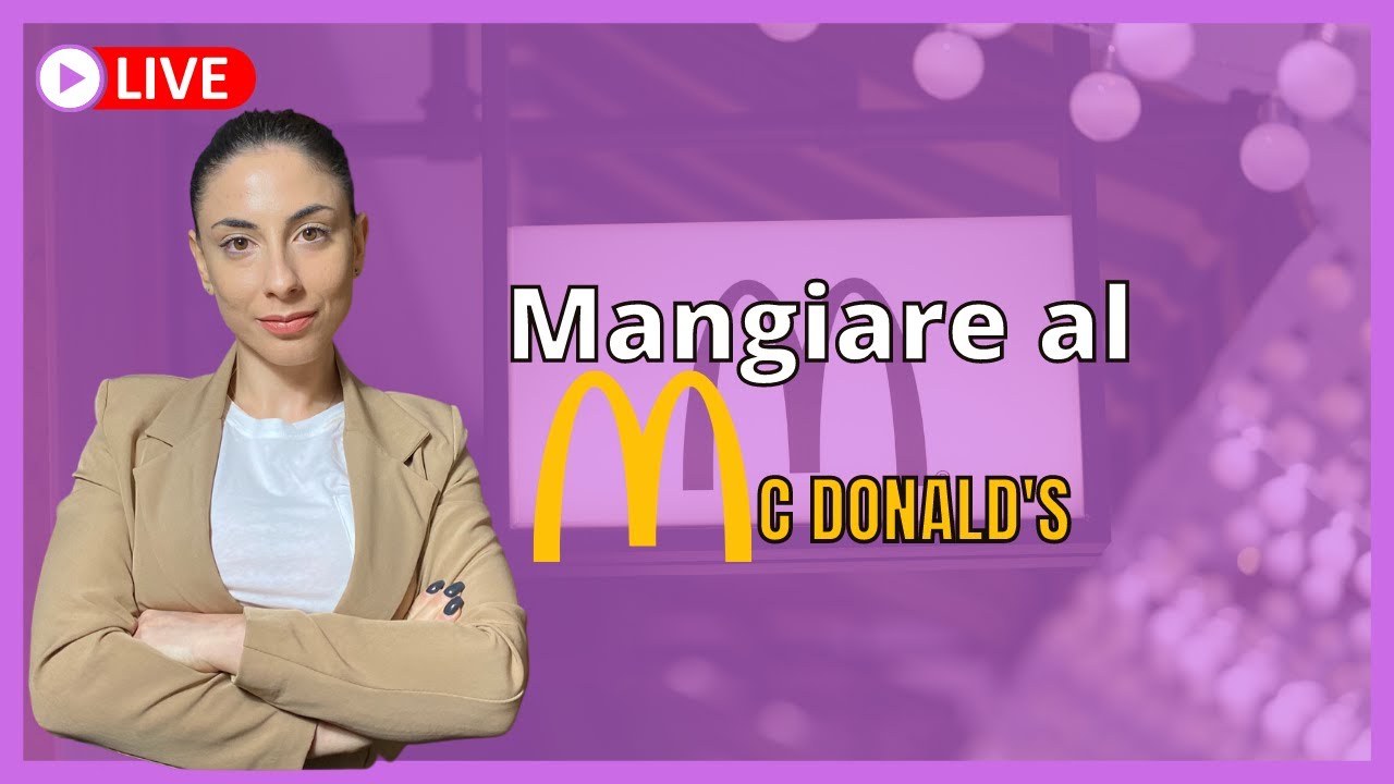 Il Mc Donald's, fa ingrassare Si può mangiare al Mc anche se si è a dieta