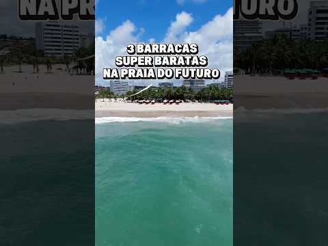 Barraca barata #praiadofuturo #ceara #praiasdonordeste #fortaleza #viagemegastronomia #viagem