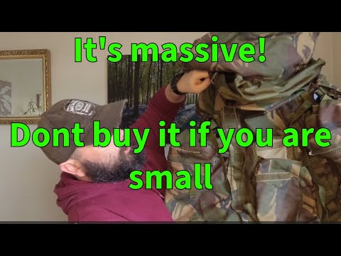 Some gear arrived! Review of 100l Army Backpack from GoArmy. #backpack #goarmy #review