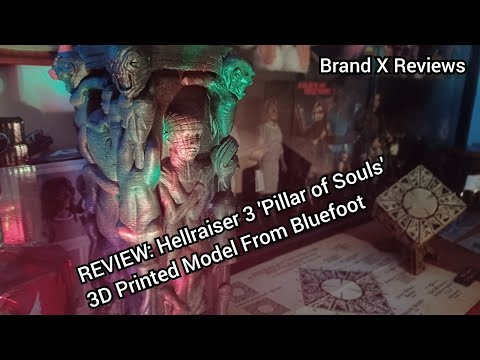 REVIEW: Hellraiser 3 'Pillar of Souls' 3D Printed Model From Bluefoot